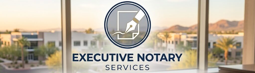 Professional mobile notary service in Chandler Arizona